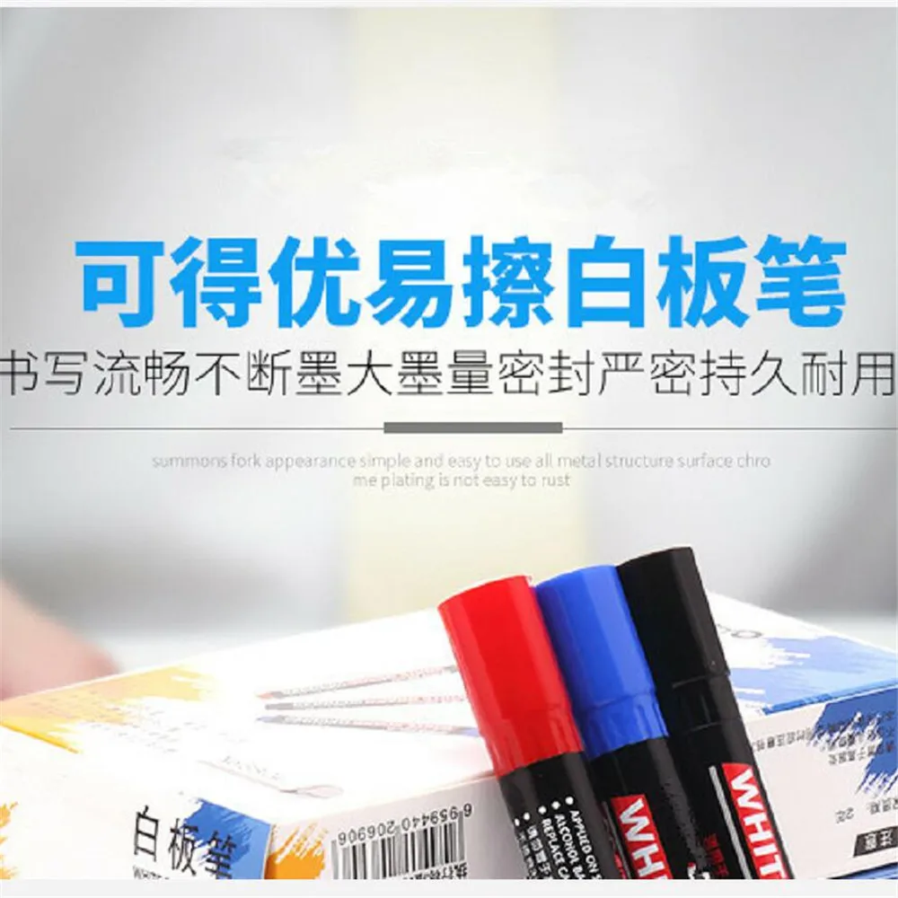 

whiteboard pen Water-based blackboard dry erasable marker pens drawing office school supplies white board pen office marker pens