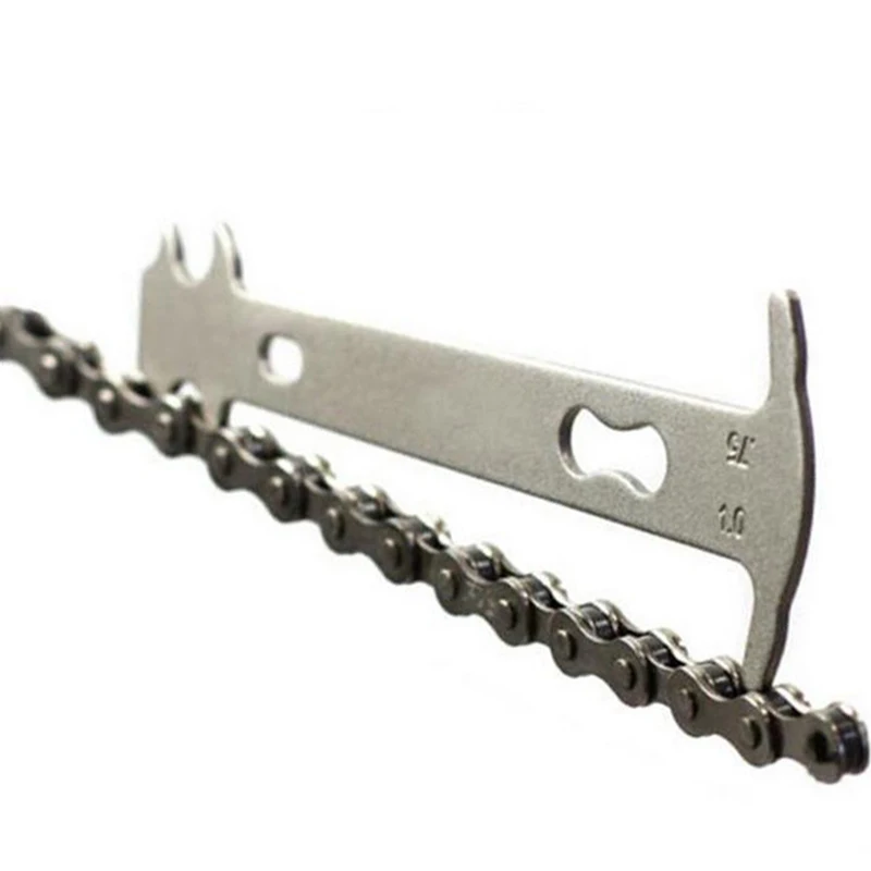 

Bicycle Chain Wear Indicator Checker Mountain Road Bike MTB Chains Measurement Ruler Cycling Replacement Repair Tool