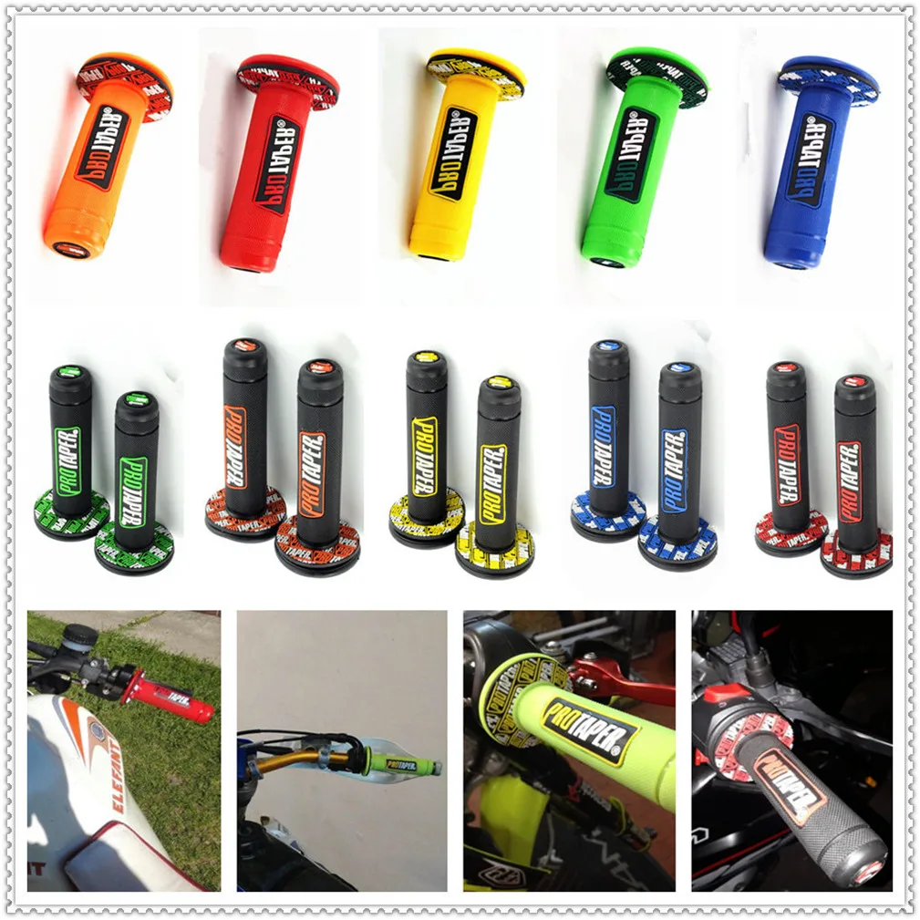 

Handle Grip Motorcycle Dirt Pit Bike Rubber Gel Hand Grips FOR YAMAHA TRophy SE TT 600 FZR 600 FZR 600R 400 RR RRSP FZ600