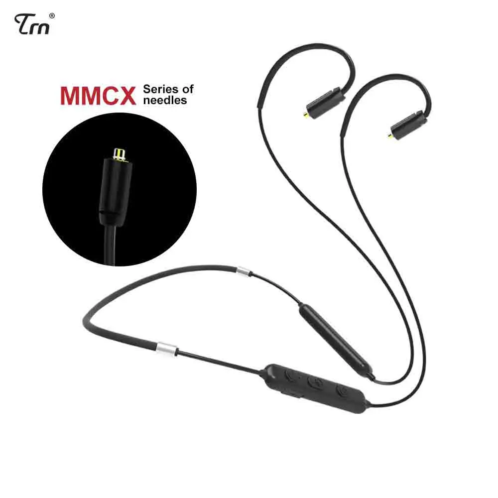 

TRN BT10 Wireless Bluetooth 4.2 APT-X IPX7 Waterpproof Cable HIFI Earphone 2PIN/MMCX Use For V10 V20 V80 Yinyoo HQ5 HQ6 HQ8