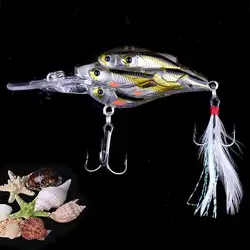 Relefree Crankbait Рыболовные приманки Swimbait искусственные приманки плавающий Рыбалка воблеры 7.5 см 9 г PESCA