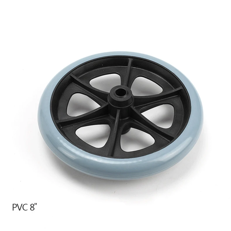 1xpair-gray-8inch-front-wheels-for-manual-wheelchair-caster-wheels