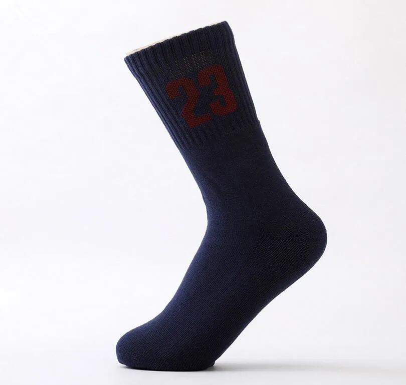 CKAHSBI дышащие влагоотводящие носки для велоспорта, велосипедные гольфы, спортивные носки для велосипедистов, высококачественные брендовые Защитные носки - Цвет: Q249 Sty23 dark blue