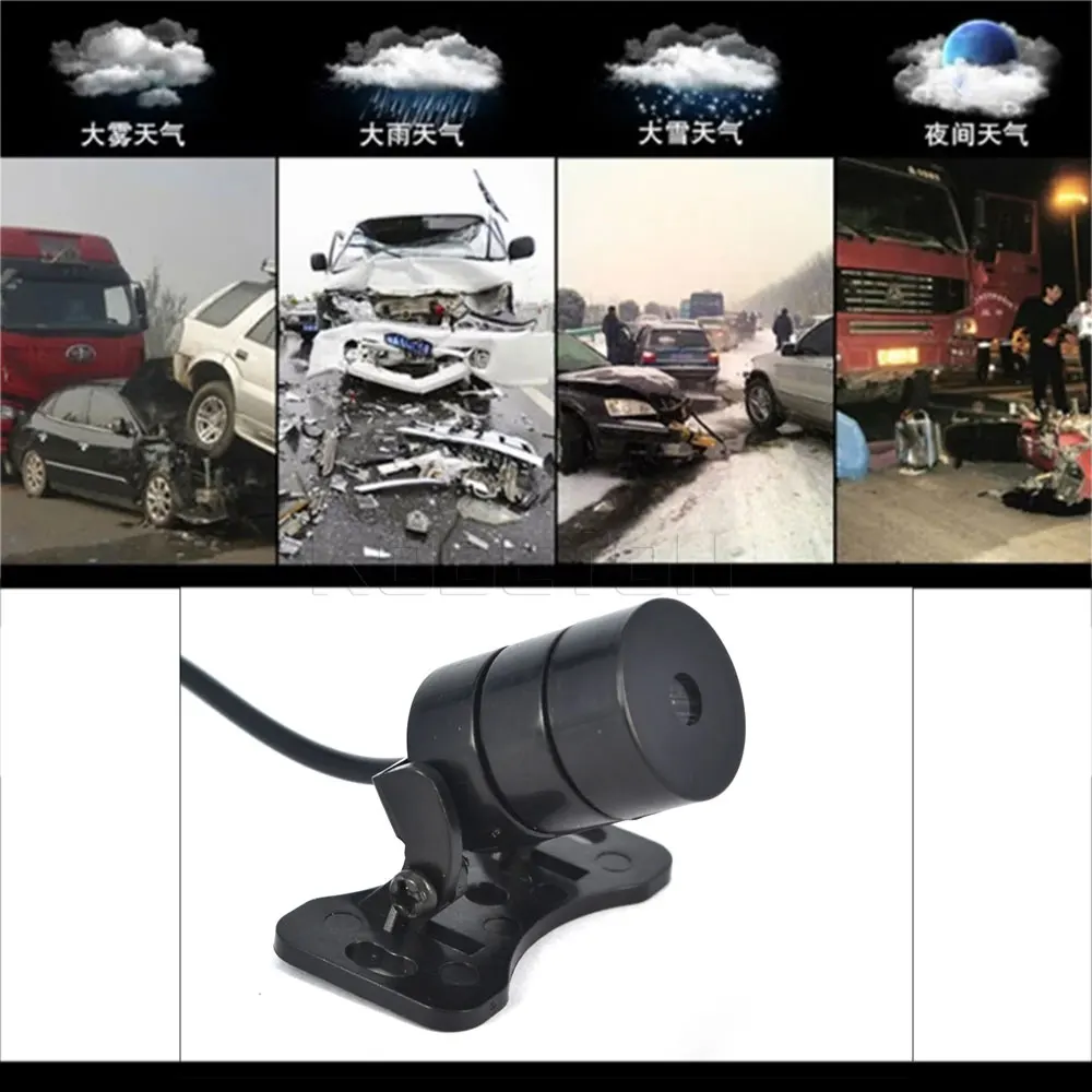 Анти-столкновение задний конец автомобиля Красный Лазерный Хвост 12V led