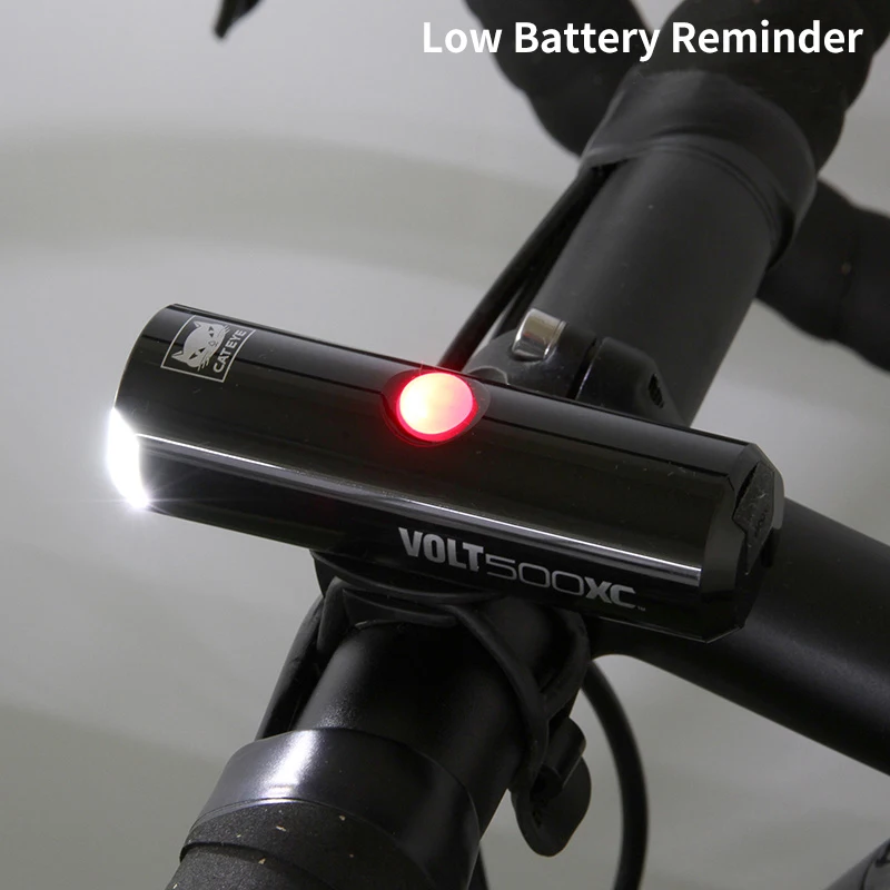 Perfect CATEYE Bicycle Light Rechargeable Headlights 100/200/400/500 Lumens White LED Lamp Bike Lantern Flashlight Cycling Accessories 4