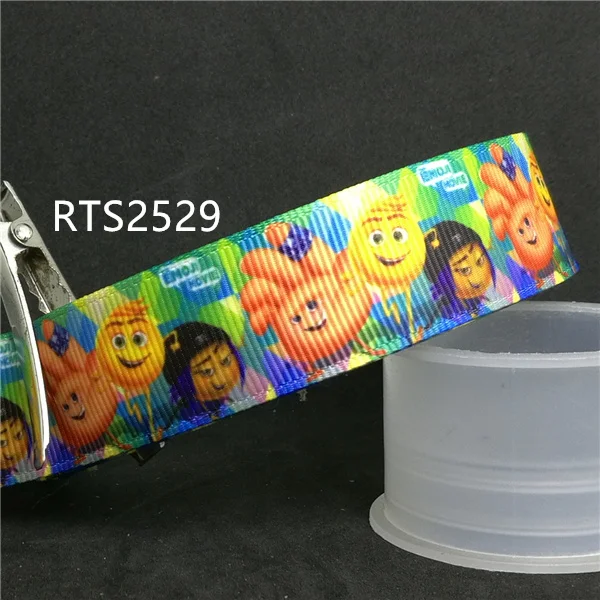 Free shipping 100yard/roll 7/8inch cartoon character printed grosgrain ribbon RTS2505 | Дом и сад