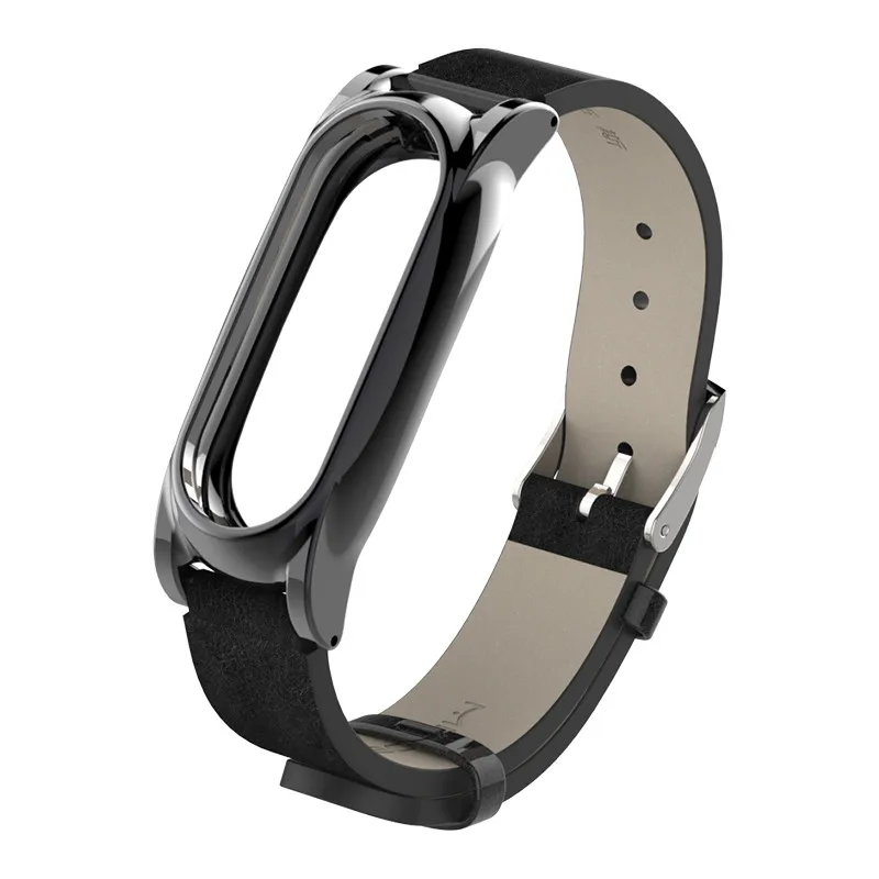 Mijobs mi band 2 ремешок из искусственной кожи стильная простота подходит для Xiaomi