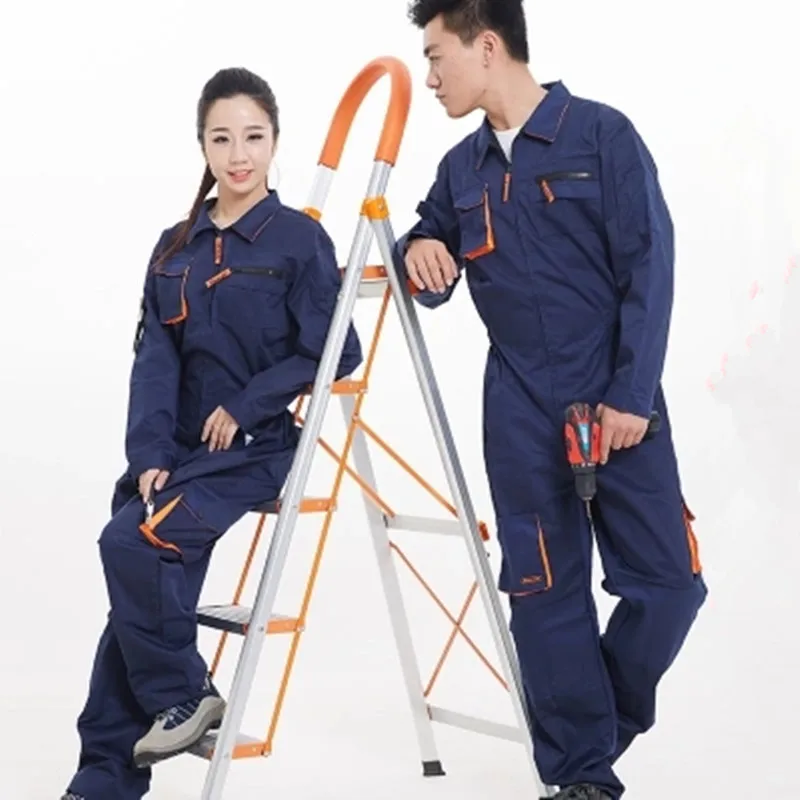 

2019 Male Work Wear Bib Pants Men's Plus Size Tooling Uniform Jumpsuits Loose Casual Overalls costume Rompers 052706