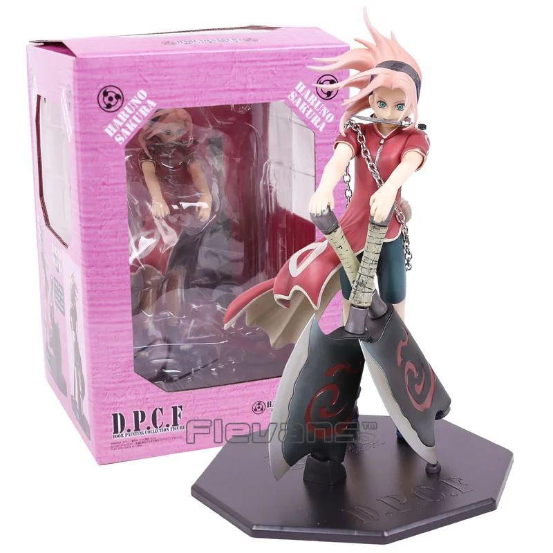

Naruto Shippuden Haruno Sakura Reviving Sharingan PVC Figure Collectible Model Toy 25cm