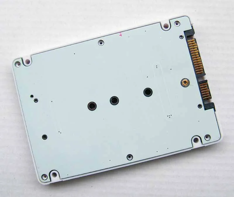 2," sata для M.2 NGFF SSD(SATA) адаптер карты с толщиной 9,5 мм чехол