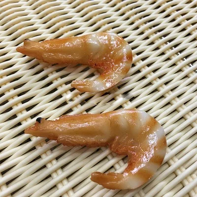 Simulation cooked food Fake Meat Model Ornaments Photography Props PVC Chicken wings ribs shrimp ribs Decorative Home Crafts Toy - Цвет: No.10