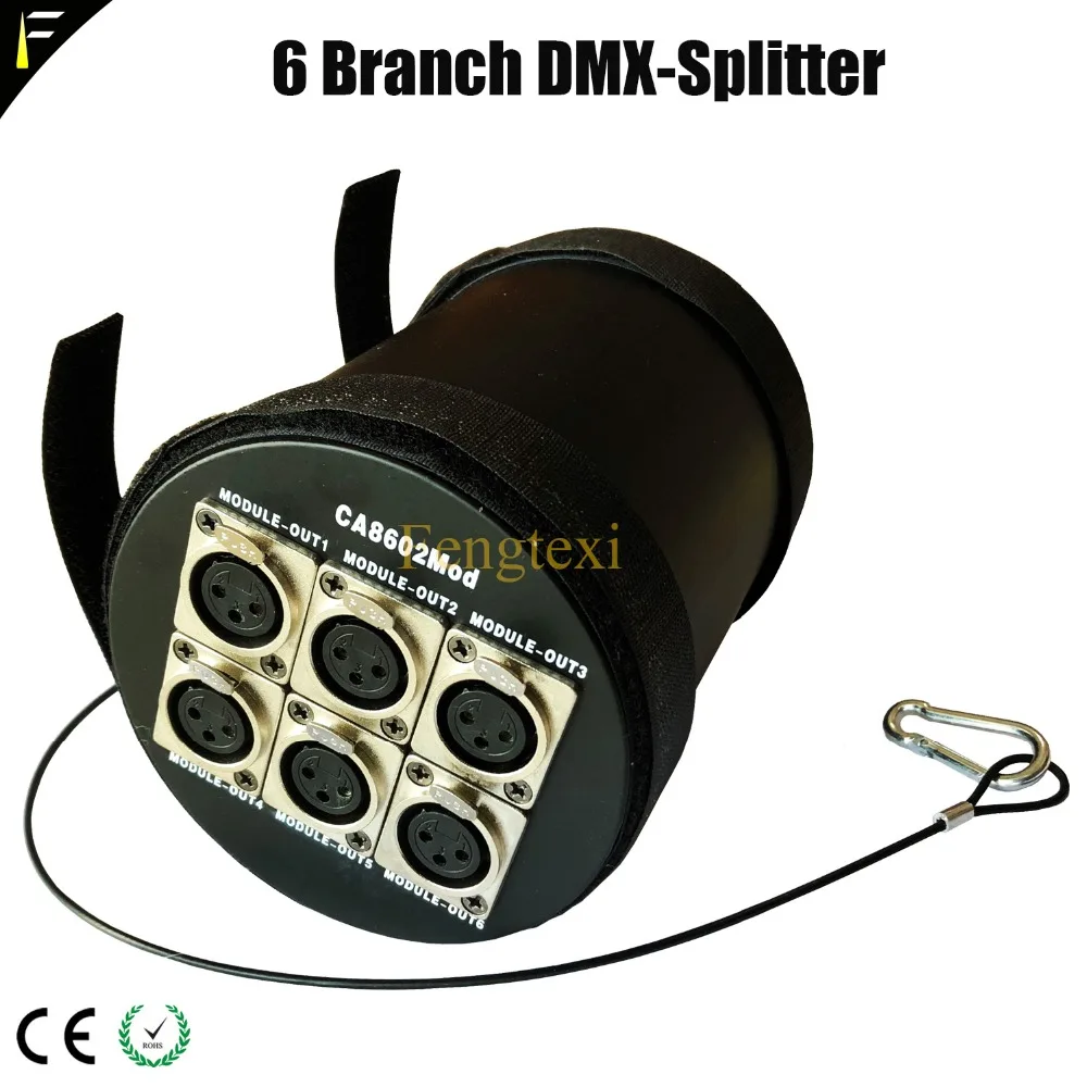 6-Way DMX Splitter