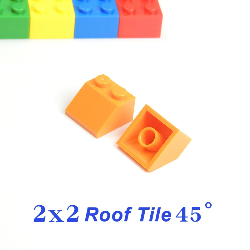 100x Lego Bright Blue Blue 2x2 45 Deg Inv Roof Tiles Super Pack Lego Roof Tiles Bright Blue