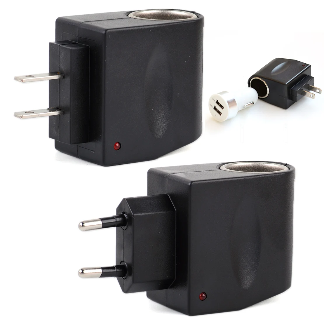 DWCX Universal Car Charger Cigarette Lighter Converter Adapter AC 110V