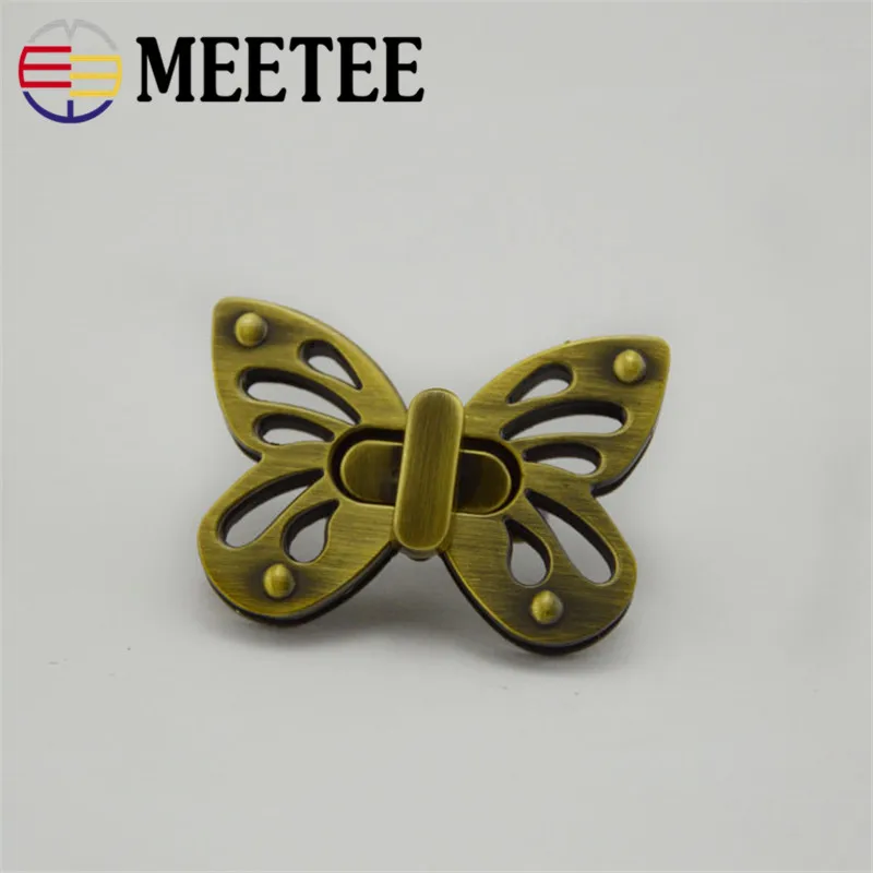 

2Pcs Bag Metal Lock Twist Turn Locks for Woman Handbag Replacement Snap Clasp Closure DIY Hardware Accessories