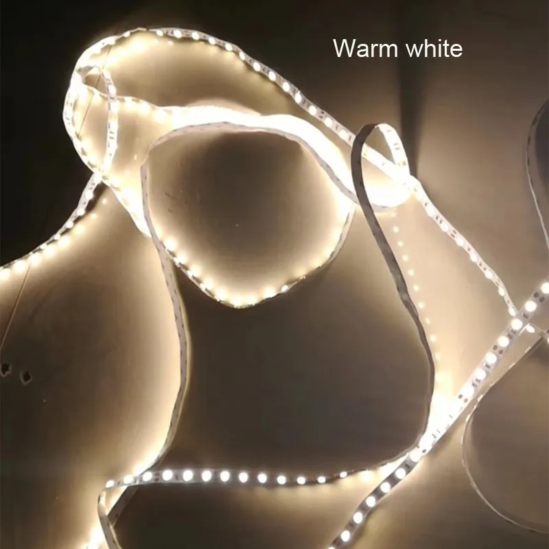 ZGX 5050 холодный теплый белый RGB светодиодный светильник гибкая лента Рождественский Декор ip Водонепроницаемый неон для внутренней кухни - Испускаемый цвет: Warm white