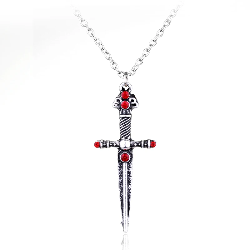 

dongsheng Movie HP Gryffindor Sword Pendant Necklace The Bane Of Horcrux Cosplay Accessory Halloween Cosplay -30
