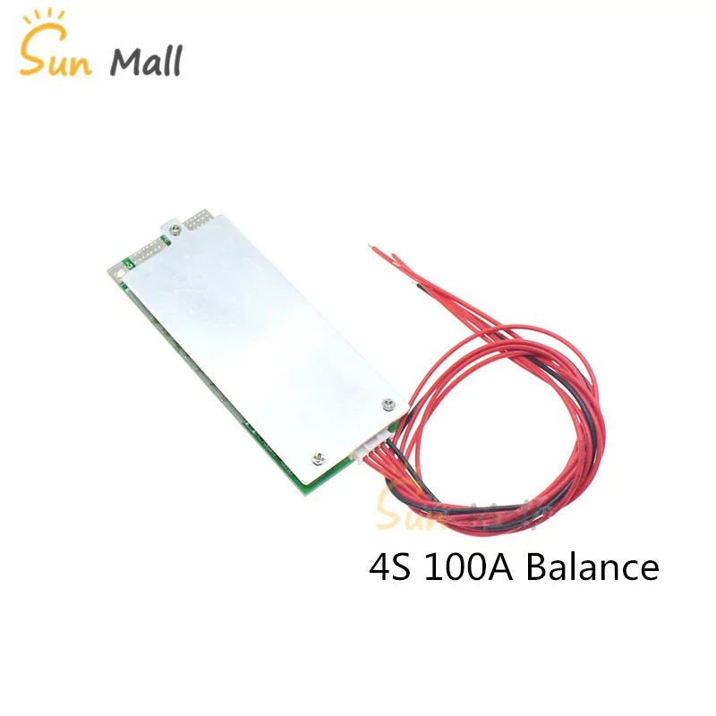 

4S 100A 12V Protection Board With Balanced BMS Lithium Iiron Phosphate 3.2V UPS inverter energy storage