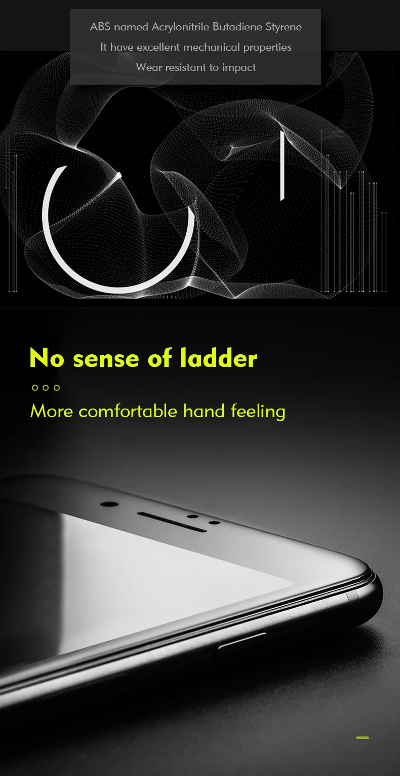 For iPhone 8 Screen Protector Tempered Glass Easy To Install For iPhone 7 Glass Scratch Proof Ultra-Thin Front full Body Film (4)