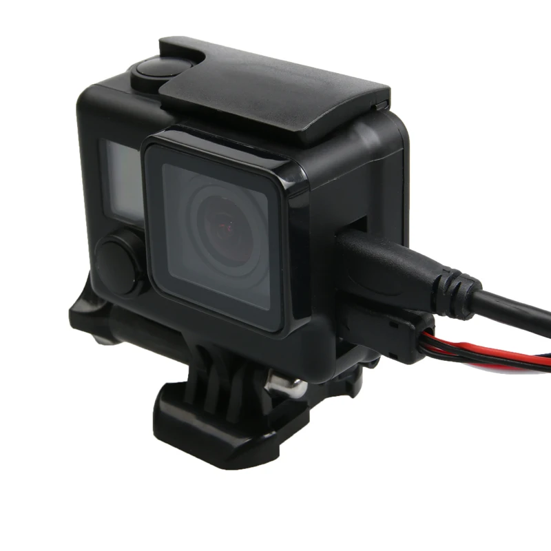 Защитный чехол с открытым боковым корпусом для Gopro Hero 4 3+ затемненный каркас для Go Pro Hero 4 Аксессуары для экшн-камеры