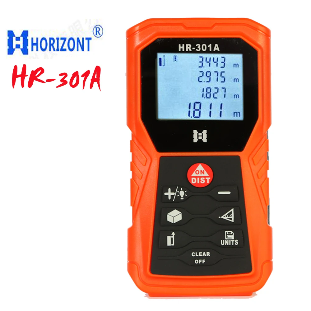 HORIZONT HR 301A laser rangefinder 80m,with angle measurement