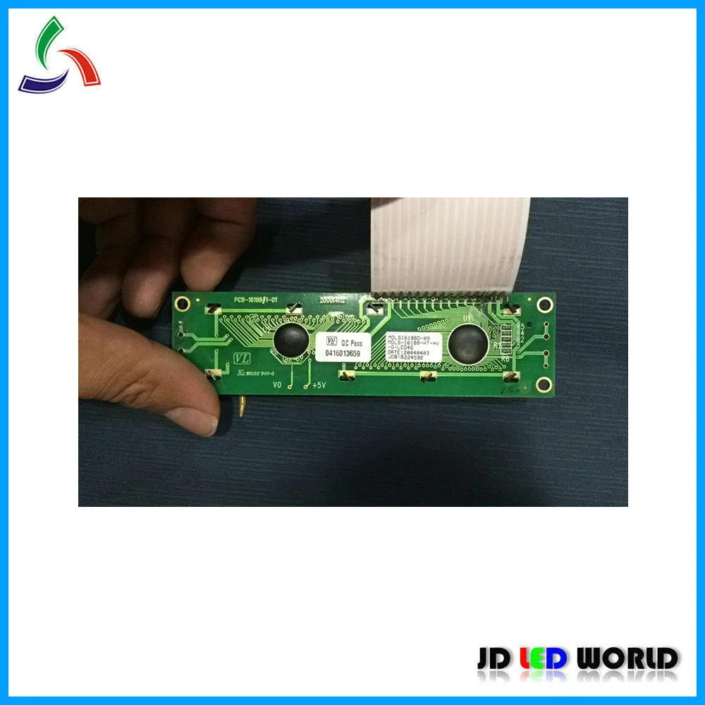 Совместимость ЖК-дисплей для MDLS16188D-09 MDLS-16188-HT-HV-G-LED4G PCB-16188 | Электронные компоненты