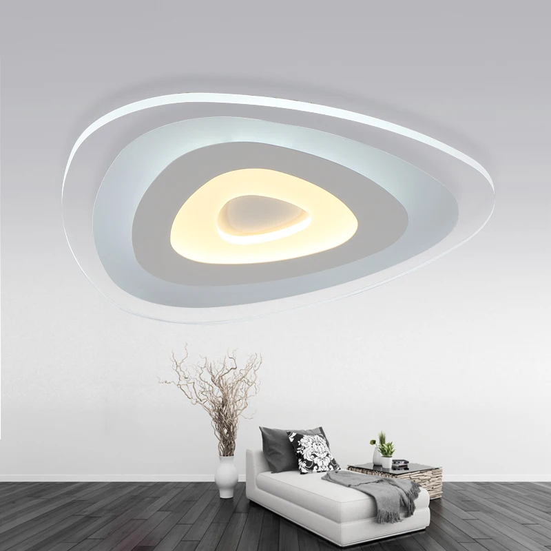 Ultra thin Acrylic Modern led ceiling lights for living room bedroom
