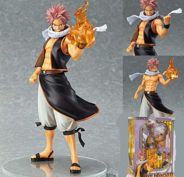 

Fairy Tail Action Figure Etherious Natsu Dragneel 230mm PVC GSC Anime Fairy Tail Model Toys Juguetes Japnese Anime Figures