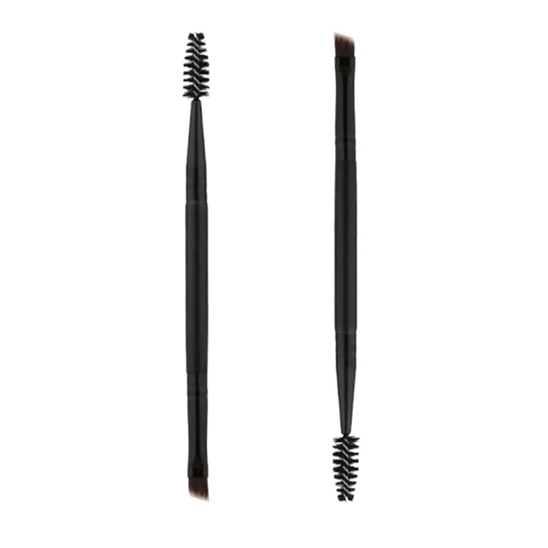 Double Eyebrow Brush+Eyebrow Comb beauty cosmetic brush eyebrow makeup