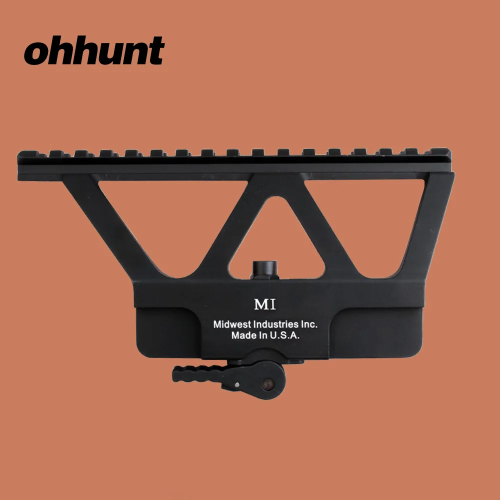 Ohhunt охотничий быстросъемный АК крепление для прицела подходит 20 мм планки Вивера