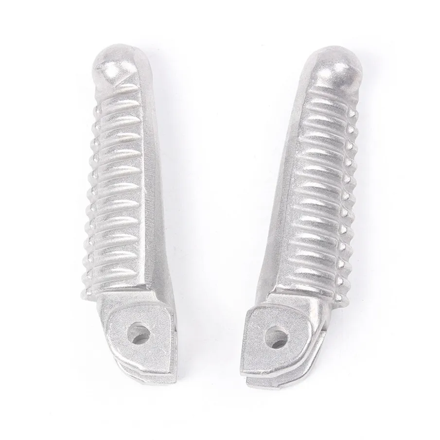 Передняя ножная подставка для ног Ducati 848 1098 1198 2008 2009 2010 2011 2012 2013 серебро|Подставки