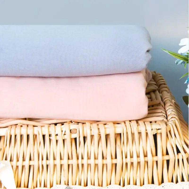 Ткань Джерси хлопка для летней одежды 125gsm тонкая ткань изготовления футболка 50*150