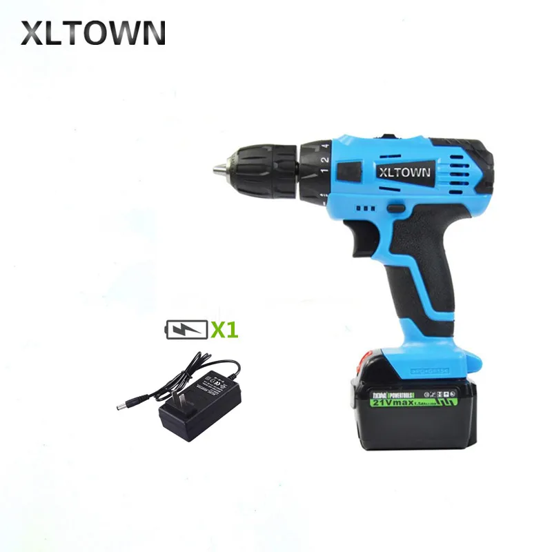XLTOWN 21v Electric Screwdriver Multifunction Rechargeable Lithium