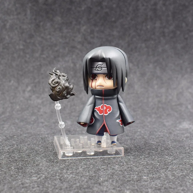 Anime Nendoroid Naruto Uchiha Itachi 10cm PVC Dolls Action Figure 3107