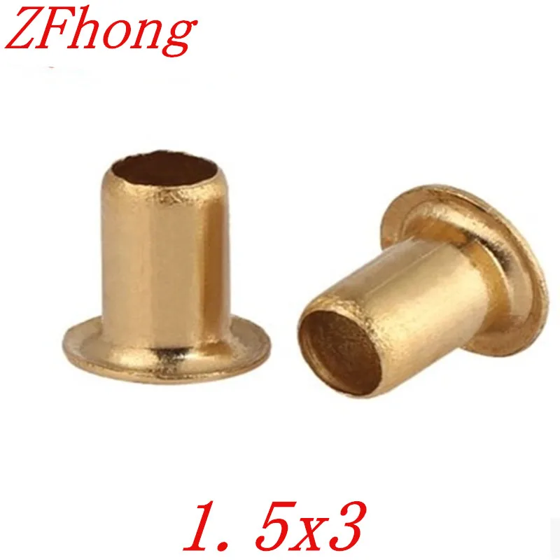 1000Pcs 1 5X3 Hollow Rivet 1 5 Double Sided Circuit
