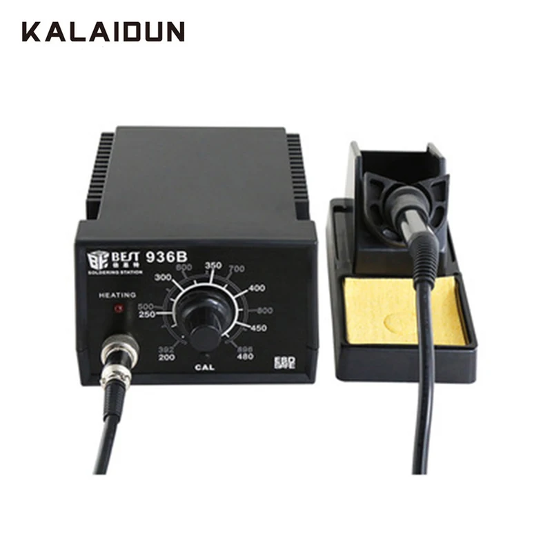 

KALAIDUN Electric Soldering Iron Kit Adjustable Temperature Anti-static Repair Solder Station Welding Repair Tool Set 110v/220v