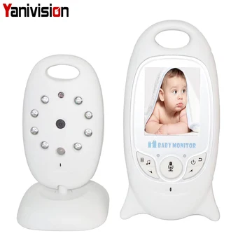 

2.4Ghz Video Baby Monitors Wireless 2.0 Inch LCD Screen 2 Way Talk IR Night Vision Temperature Security Camera 8 Lullabies VB601