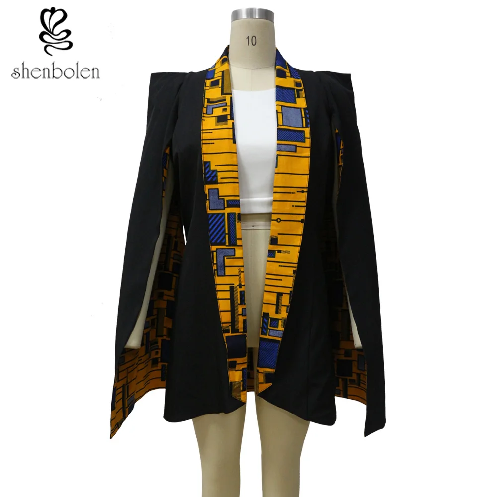 Африканская одежда для женщин куртка модная Двусторонняя одежда куртка хлопок воск традиционная одежда куртка dashiki