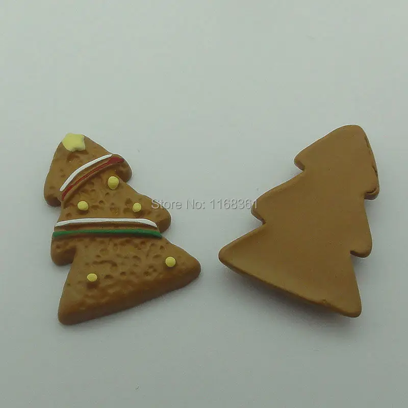 1pcs/lot resin flatback candy tree 21mm Cabochons Scrapbooking Hair Bow Center DIY Christmas decration C109-6