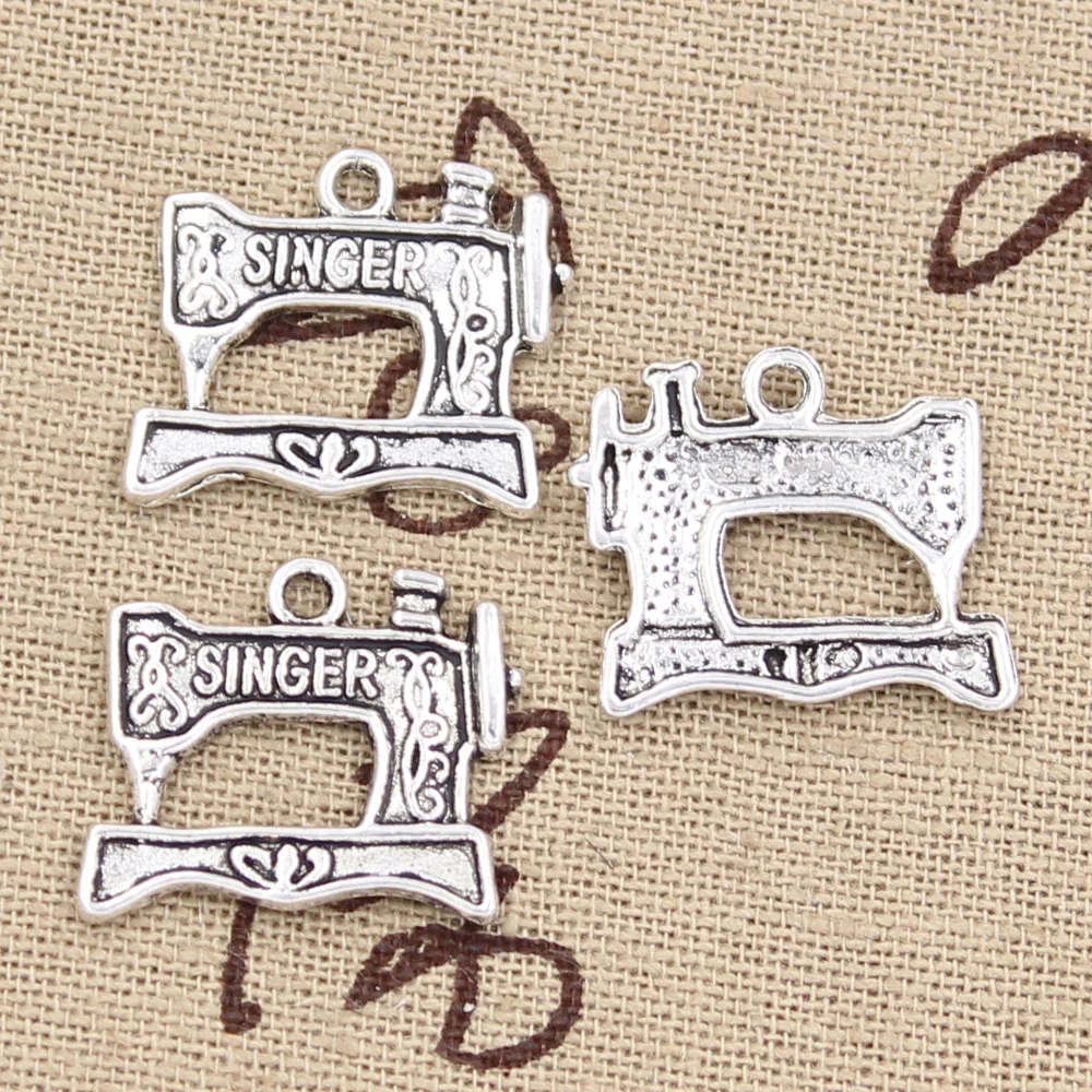 

8pcs Charms sewing machine 20x17mm Antique Making pendant fit,Vintage Tibetan Bronze Silver,DIY Handmade Jewelry