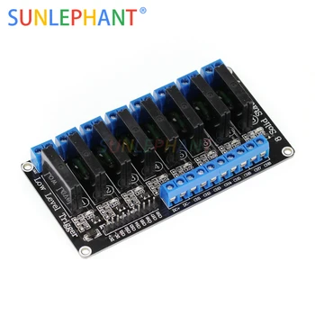 

8 Channel 5V 12V 24V DC Relay Module Solid State Low Level G3MB-202P Relay SSR AVR DSP for arduno Diy Kit