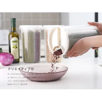 

Jar Grains Goods Candy Dispenser Sealed Cans Kitchen Home Organization Container Wholesale Bulk Lots Stuff Noodle Storage Bottle