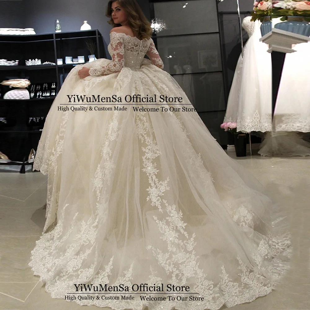 Robe De Mariee размера плюс свадебное платье-бохо аппликации Noat шеи Свадебные платья Vestido De Novias платья Trajes De Novia