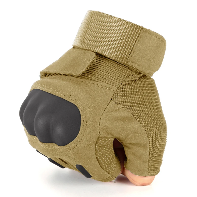 Для мужчин Тактический перчатки Половина Finger Пейнтбольная Airsoft Glovel военные