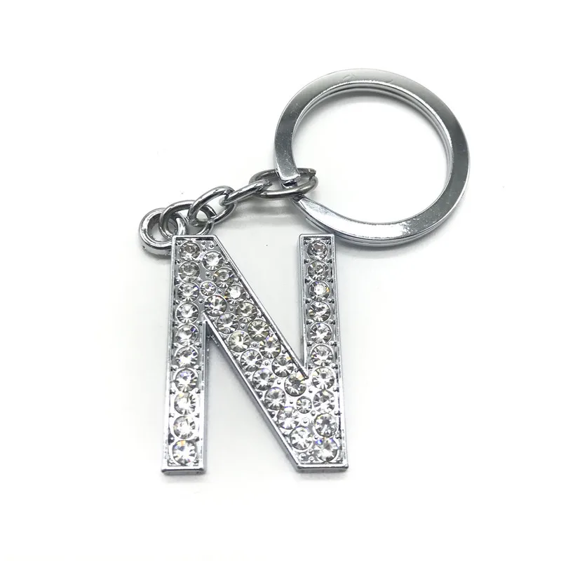 

26 Letter DIY Keychain Best Friends Couple Boyfriend Girlfriend Gift Men's and Women's Fashion Keychain#N