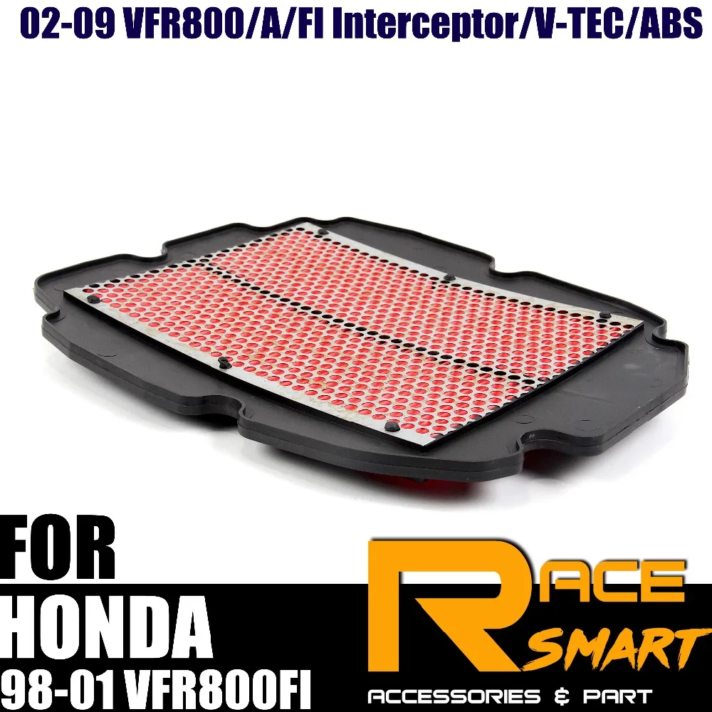 Воздушный фильтр сменный для HONDA 2002 2009 VFR800/A/fi захватчик/V TEC/ABS воздушный