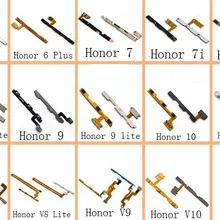 Новое боковое включение/выключение питания, громкость кнопочный переключатель гибкий кабель для huawei Honor 6 6 PLUS 7 8 9i 10 v8 v9 v10 запасные части