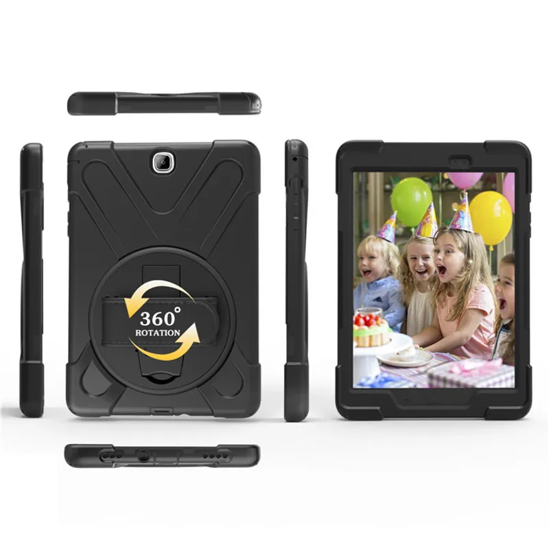 Чехол Hmsunrise для Samsung galaxy tab a 9 7 T550 T555 безопасный ударопрочный Прочный силиконовый