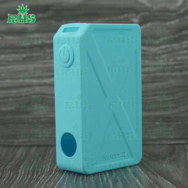 Оригинальный бокс мод Tesla Invader 3 III 240w TC силиконовый чехол/cover/skin с 19 цветами от RHS|case