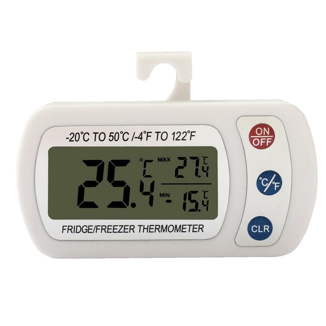 Wireless Electronic LCD Digital Thermometer Indoor Fridge Freezer Refrigerator Temperature Meter